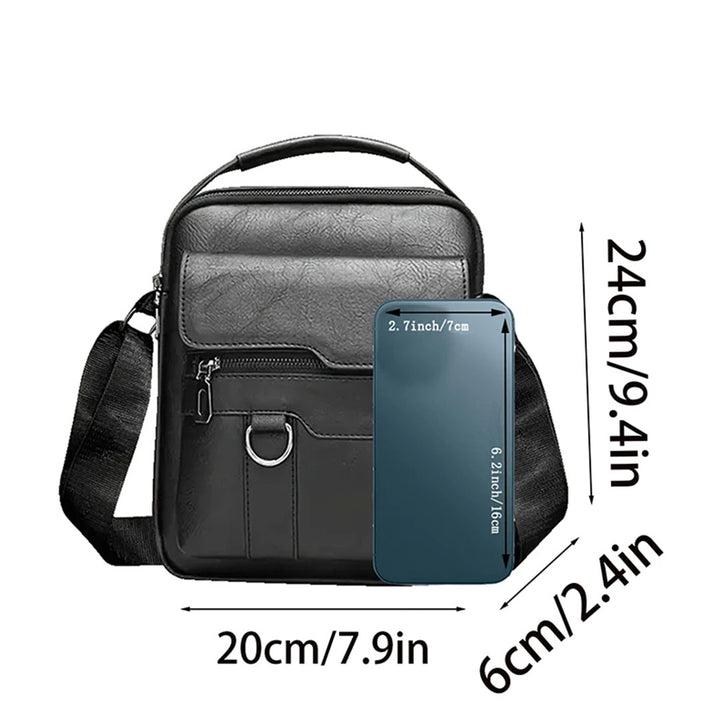 Lusso Leather Crossbody Bag