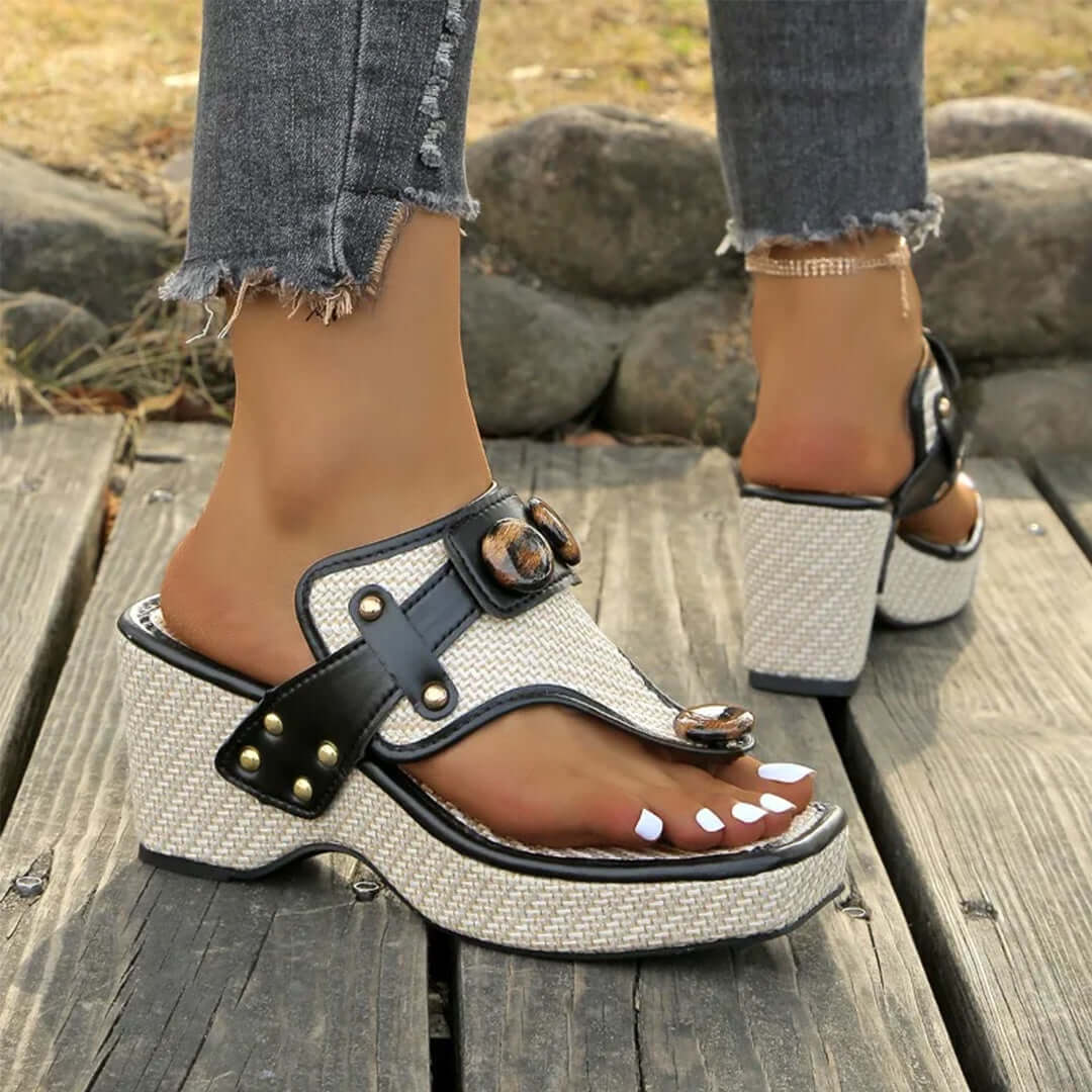 Maribel Resin Platform Slides