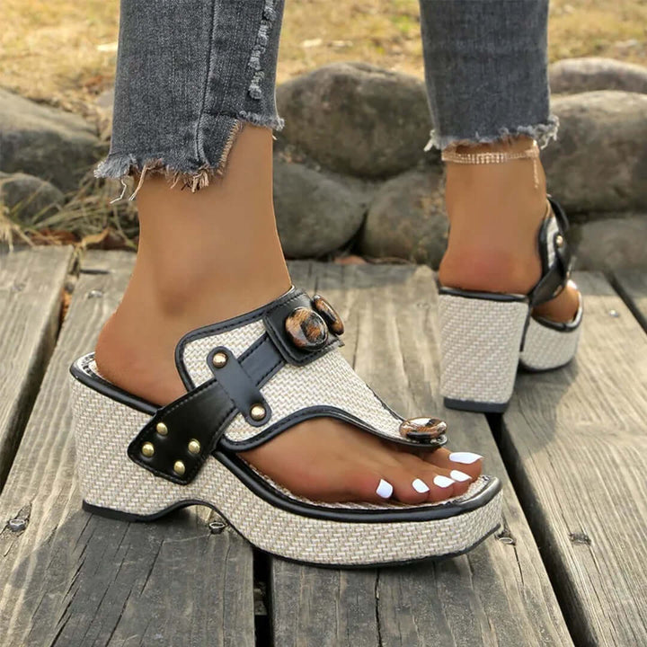 Maribel Resin Platform Slides