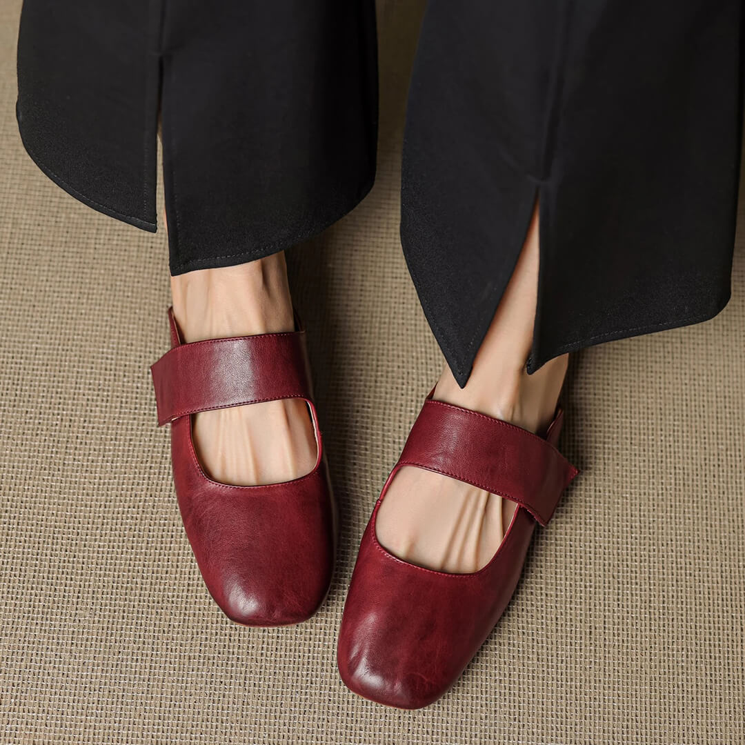 Camira Genuine Leather Mules