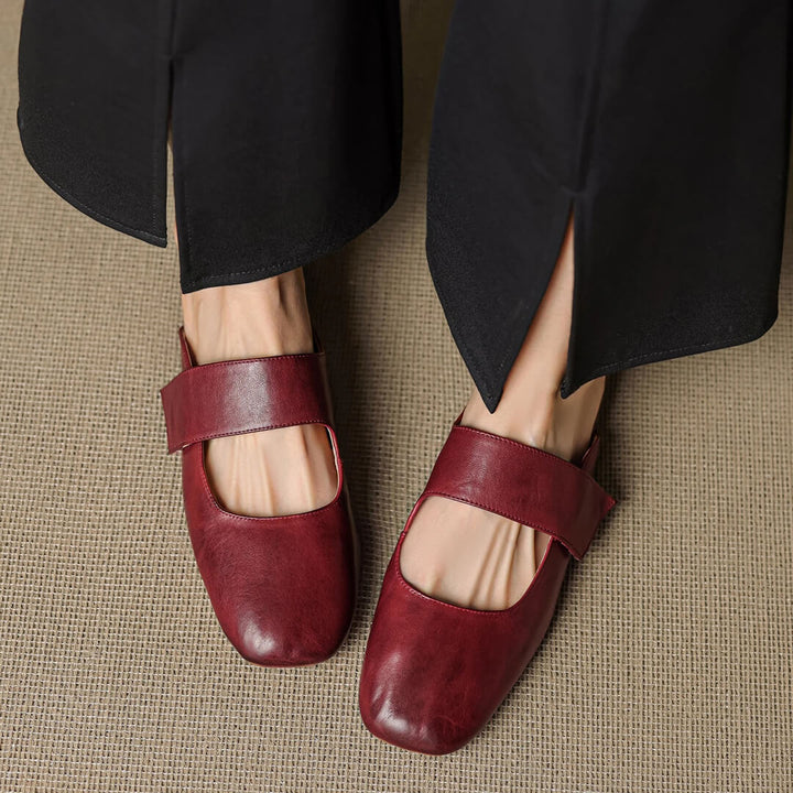 Camira Genuine Leather Mules