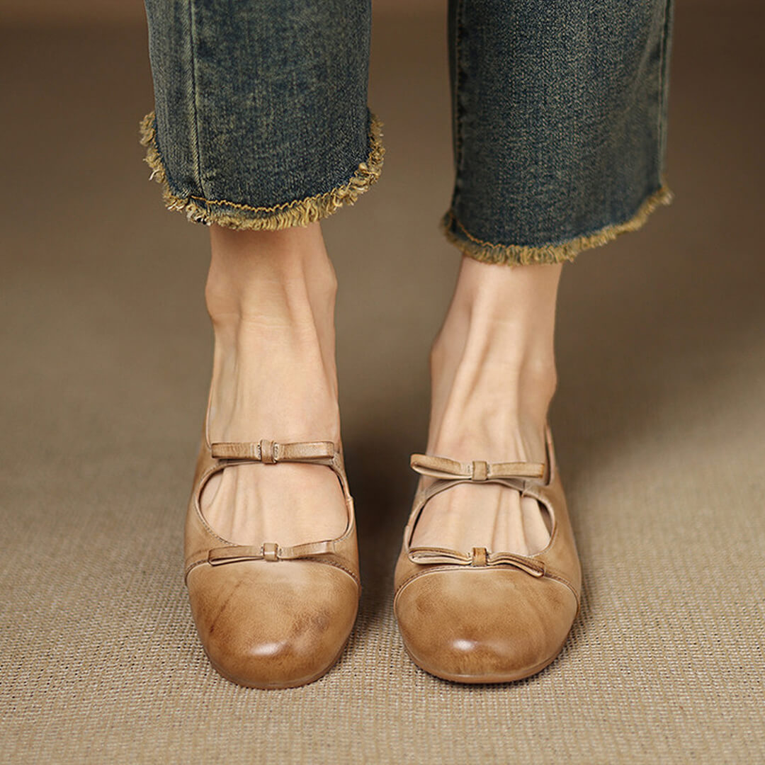 Sorelle Genuine Leather Flats