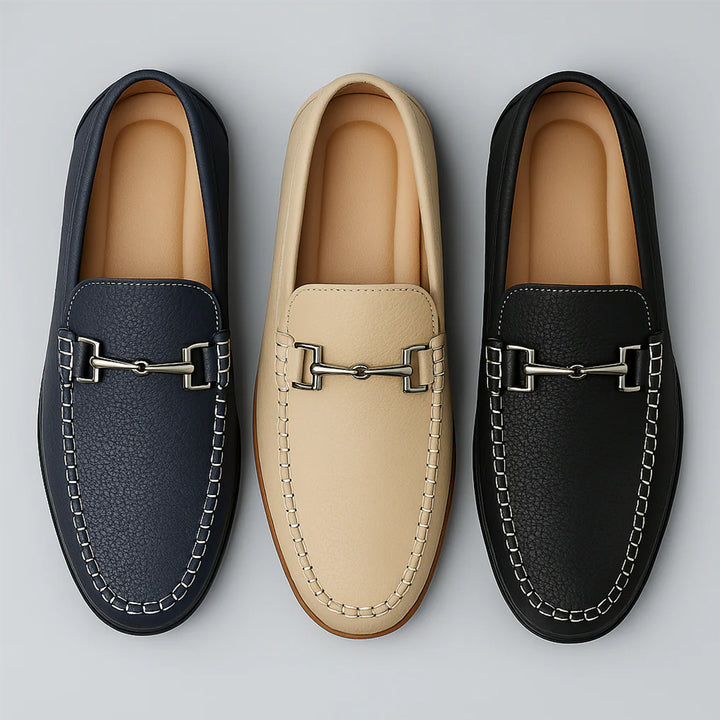 Alessio Leather Loafers