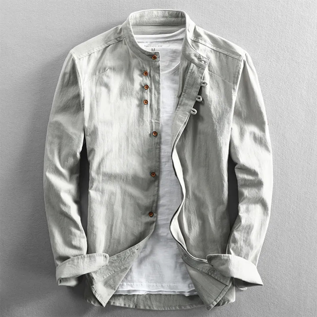 Haruki Linen Blend Japan Style Shirt