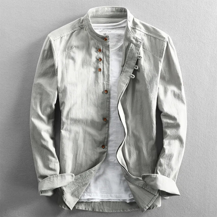Haruki Linen Blend Japan Style Shirt