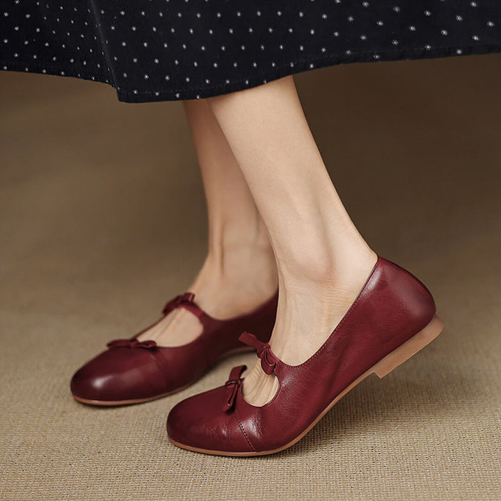 Sorelle Genuine Leather Flats