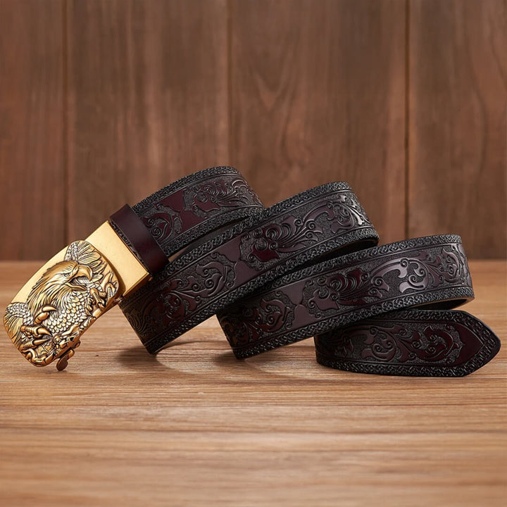 Ziven Eagle Cowhide Belt