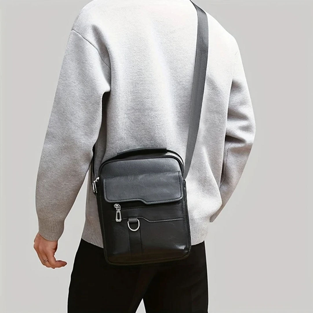 Lusso Leather Crossbody Bag