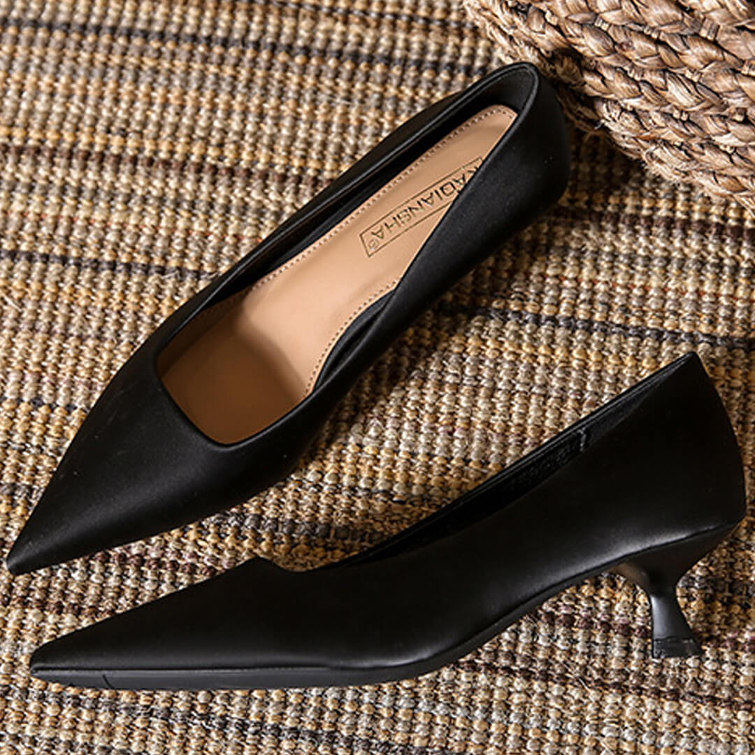 Neyra Satin Heels