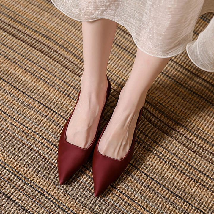 Neyra Satin Heels