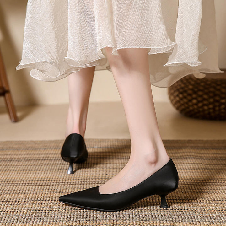 Neyra Satin Heels