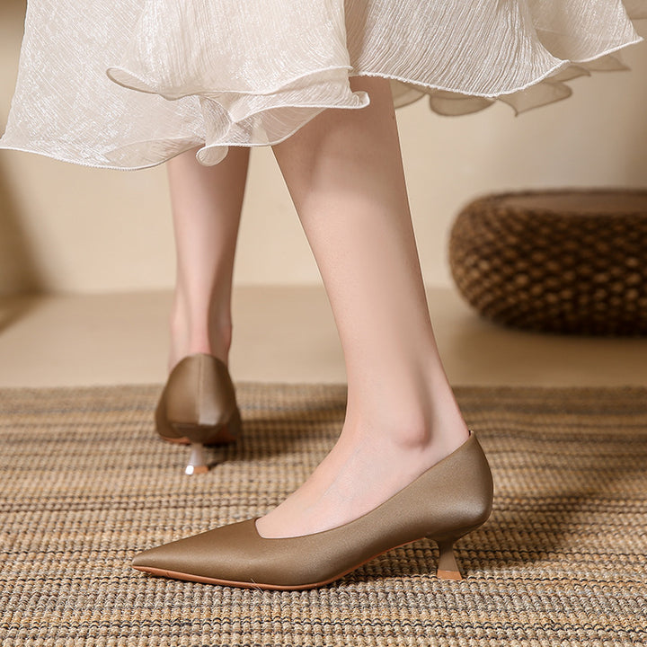 Neyra Satin Heels