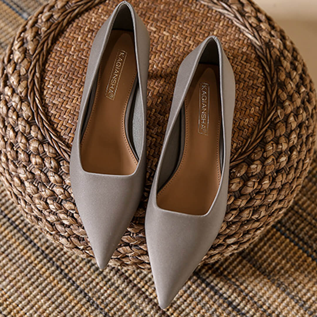 Neyra Satin Heels
