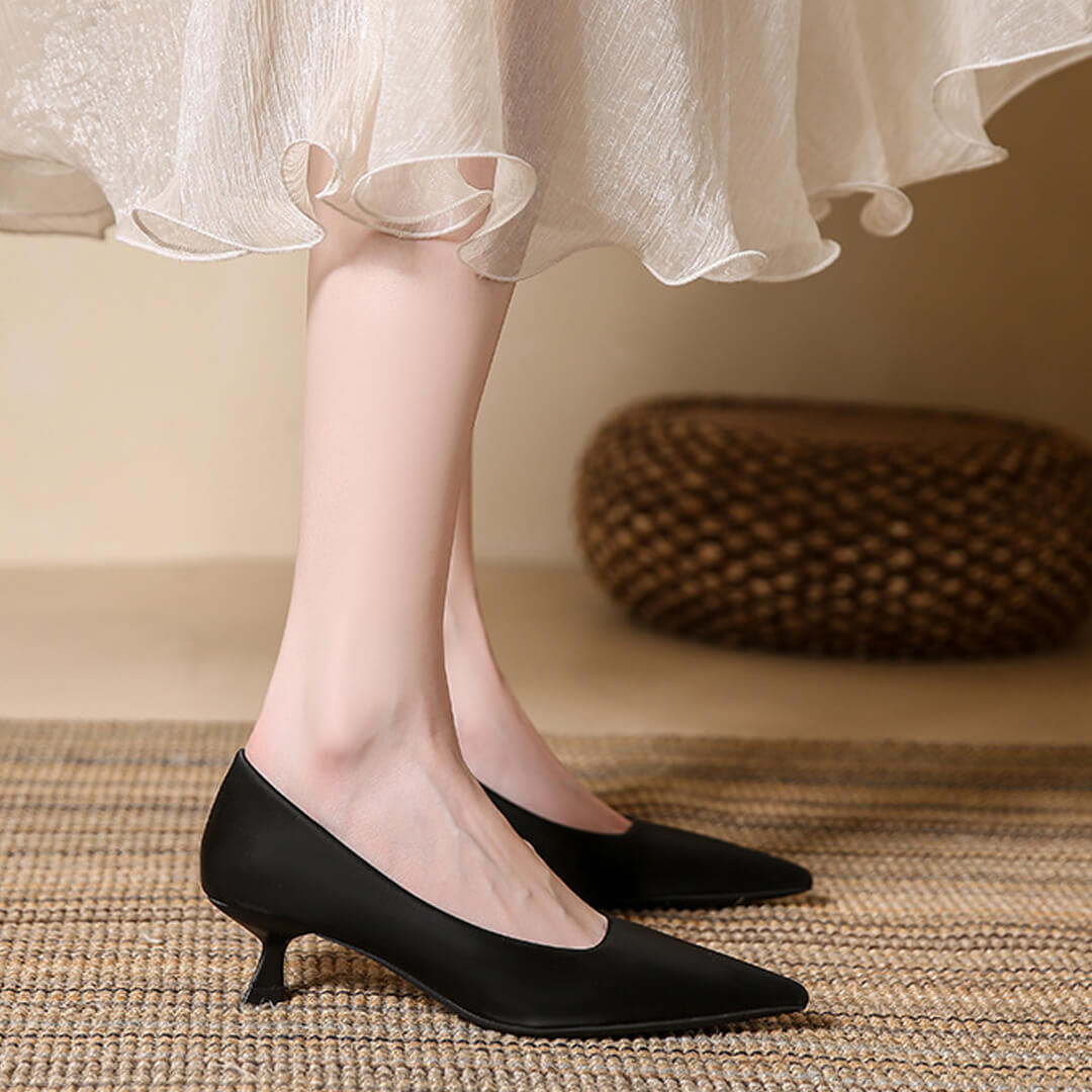 Neyra Satin Heels