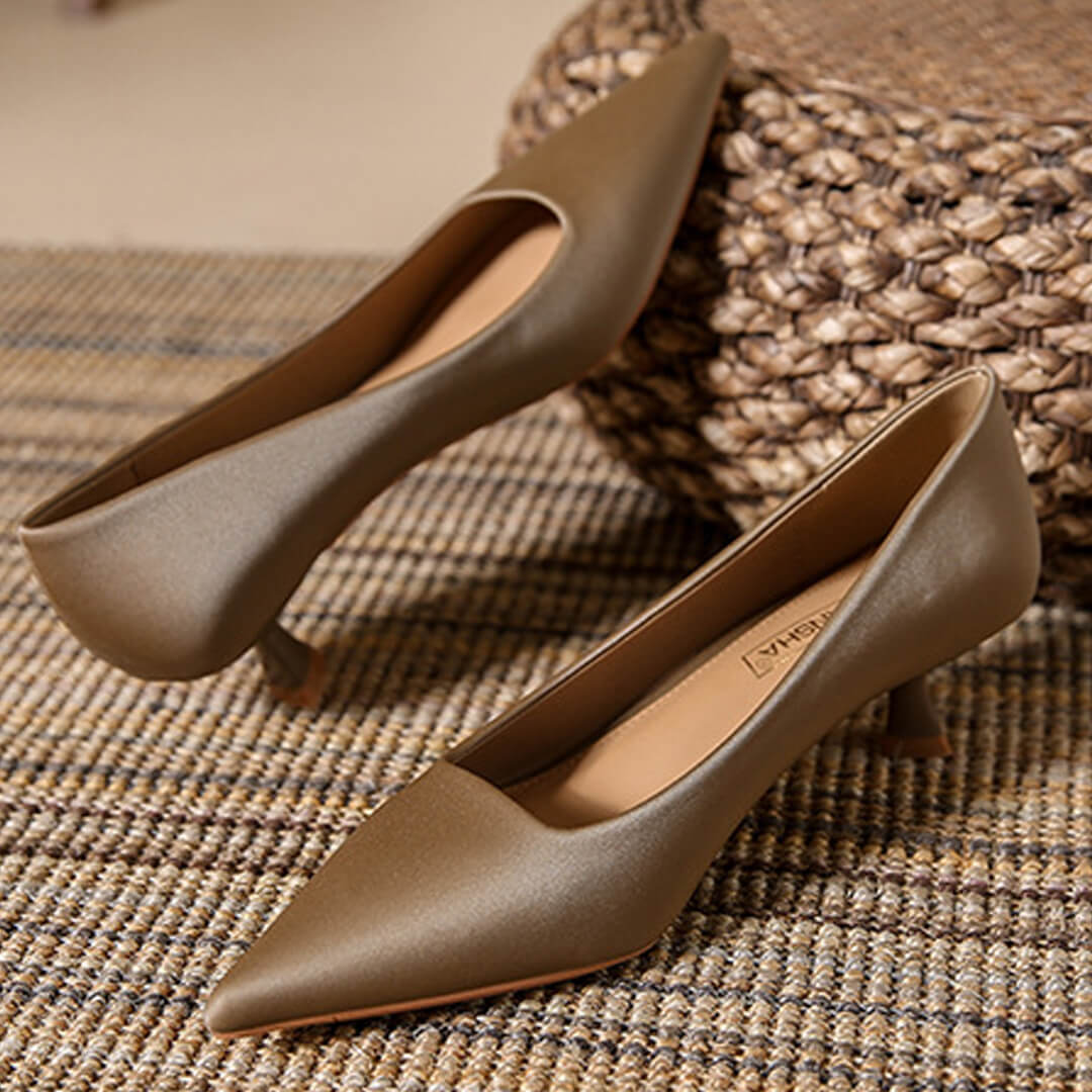 Neyra Satin Heels