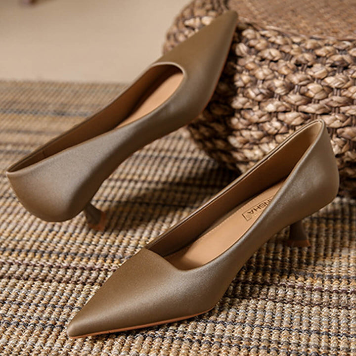 Neyra Satin Heels