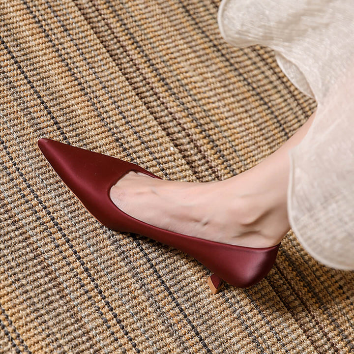 Neyra Satin Heels