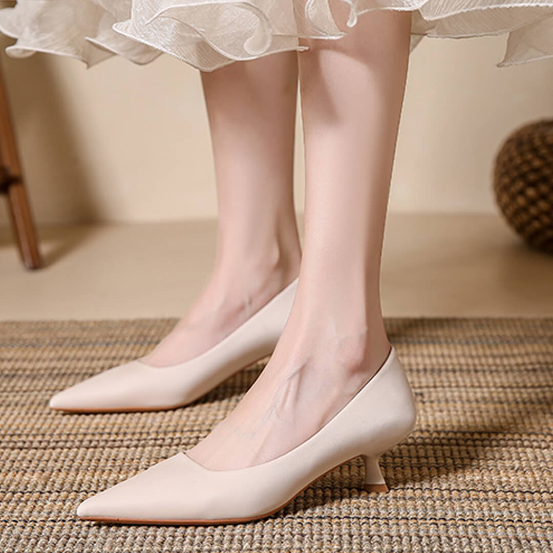 Neyra Satin Heels