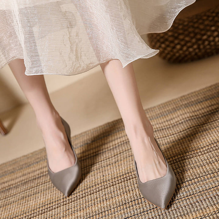 Neyra Satin Heels