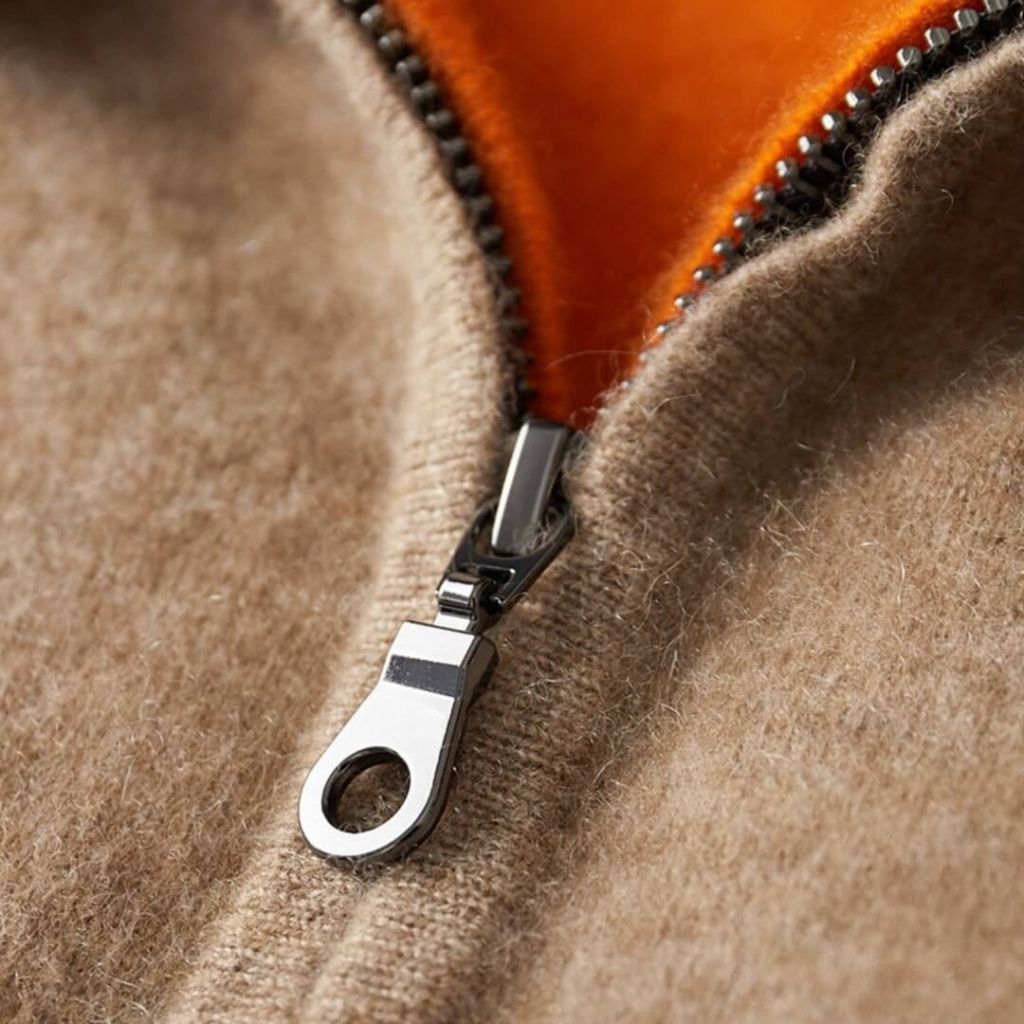Orviano Cashmere Zip Hoodie