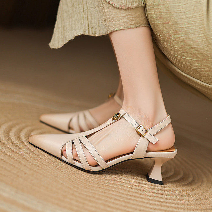 Verisa Cowhide Heels