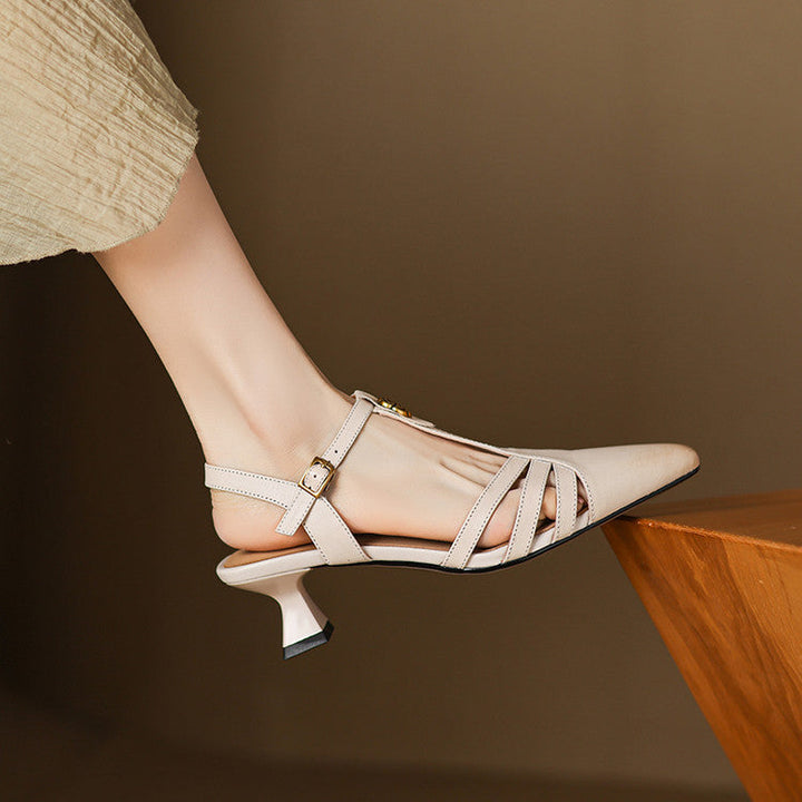 Verisa Cowhide Heels