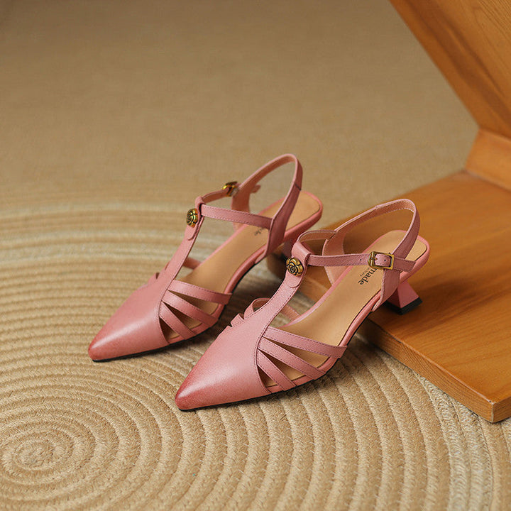 Verisa Cowhide Heels