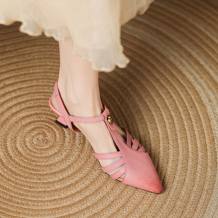 Verisa Cowhide Heels