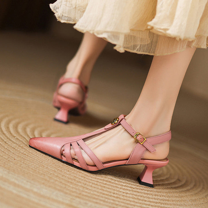 Verisa Cowhide Heels
