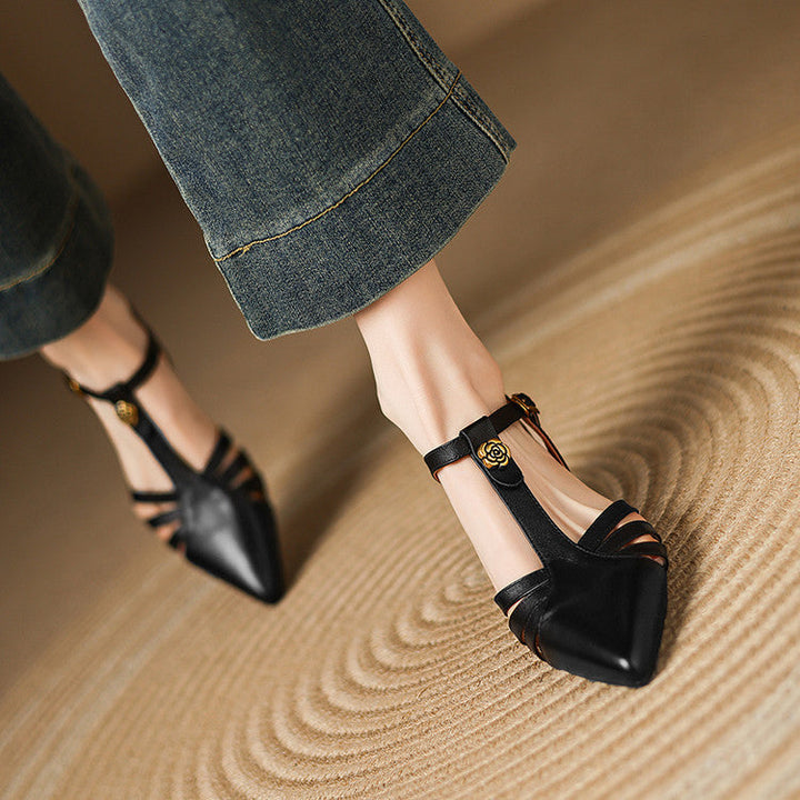 Verisa Cowhide Heels
