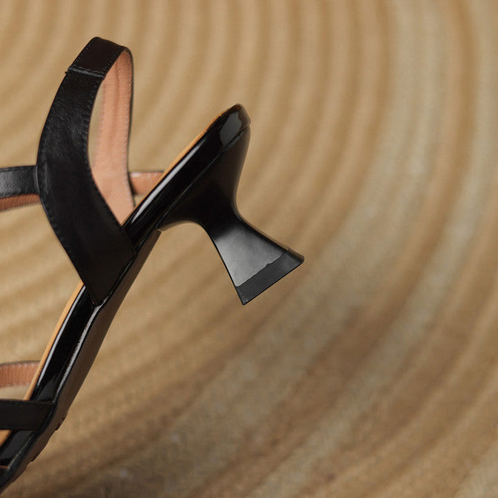 Verisa Cowhide Heels