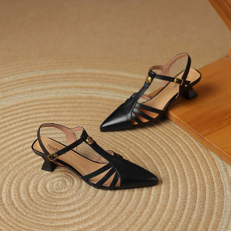 Verisa Cowhide Heels