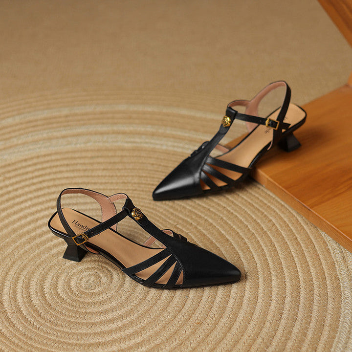 Verisa Cowhide Heels