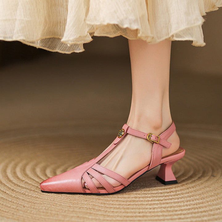 Verisa Cowhide Heels