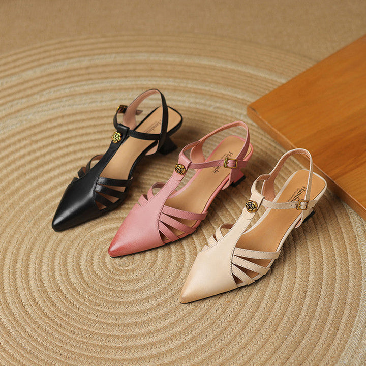 Verisa Cowhide Heels