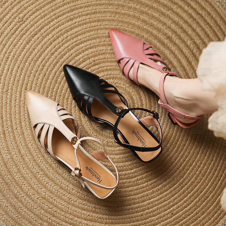 Verisa Cowhide Heels