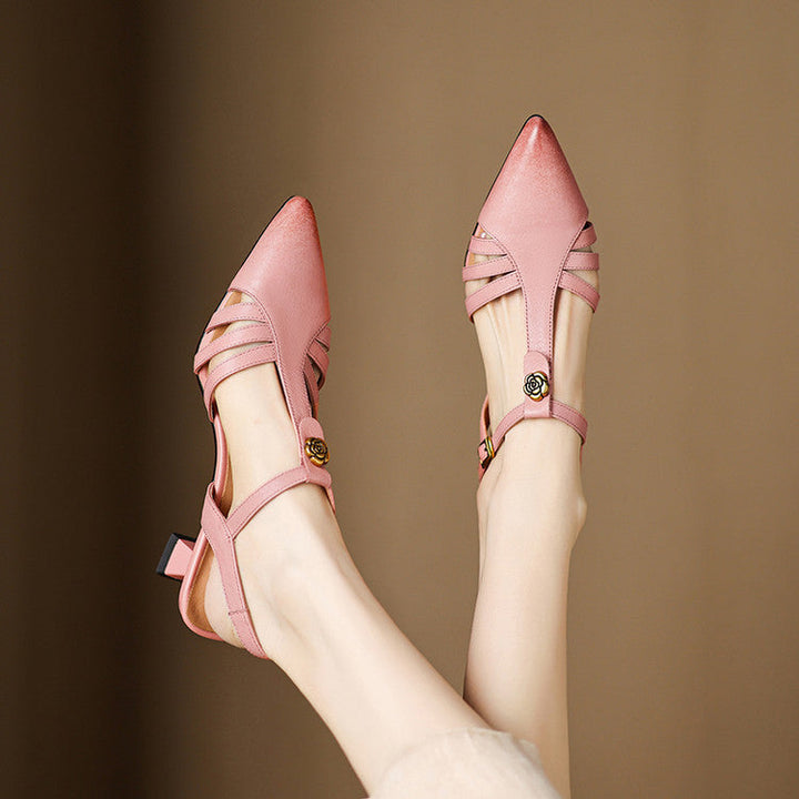 Verisa Cowhide Heels