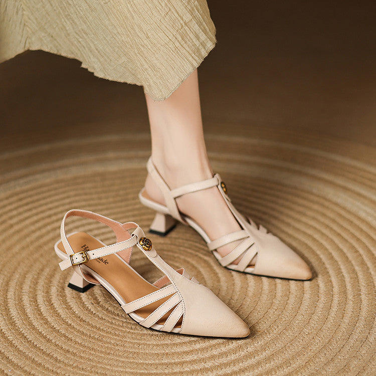 Verisa Cowhide Heels