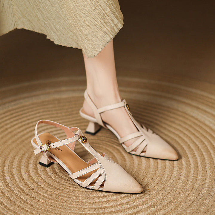 Verisa Cowhide Heels