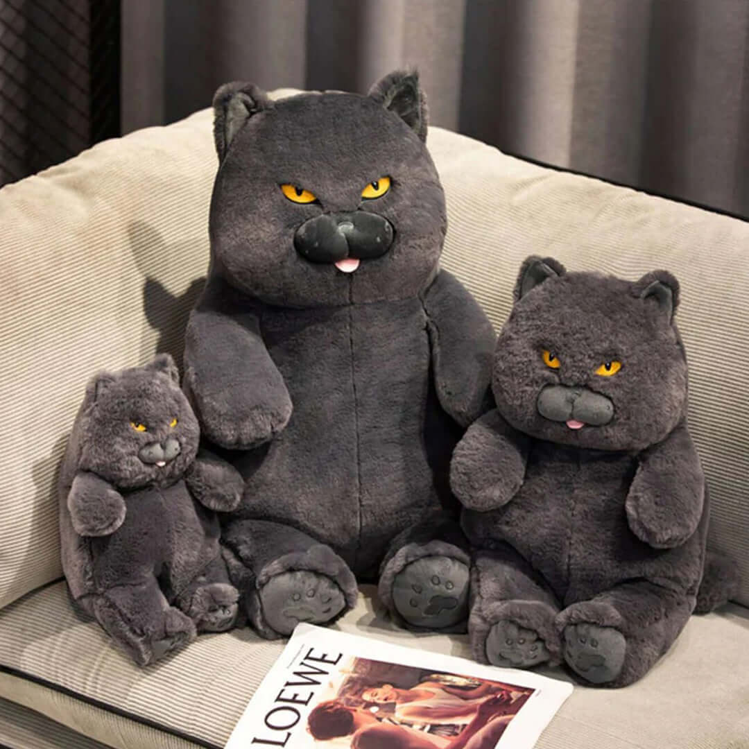 Villain Cat Stuffed Toy